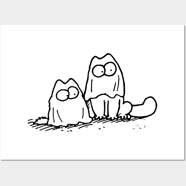 Simon's Cat Wall Art by ProjectDogStudio